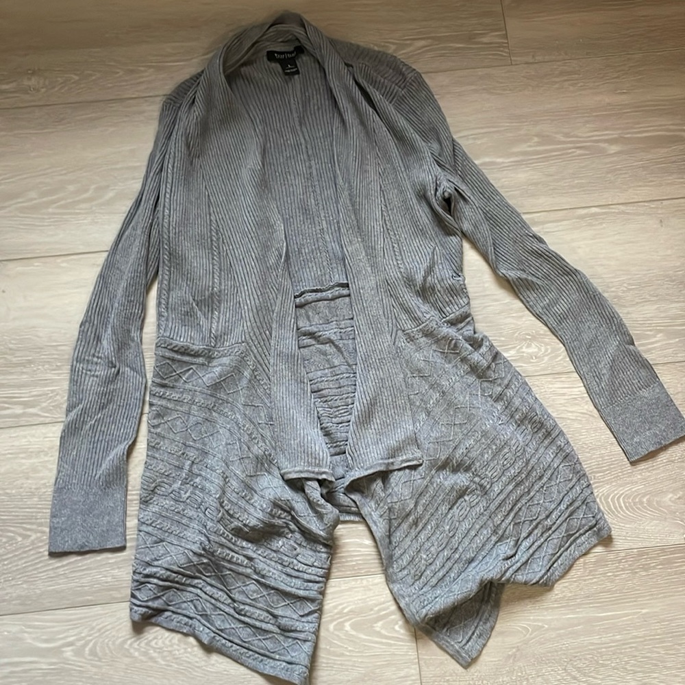 WHBM open front cardigan